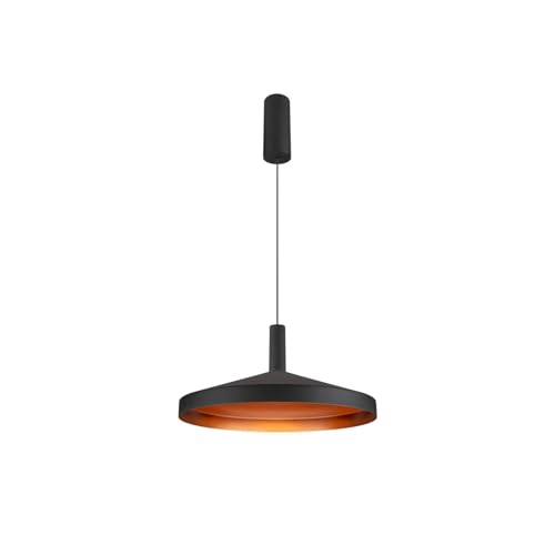 SLV LALU® TETRA 36 Pendelleuchte schwarz – dimmbare LED Hängelampe für Küche, Esstisch, Wohn- oder Esszimmer, modernes minimalistisches Design für stilvolle Raumgestaltung und Beleuchtung von SLV