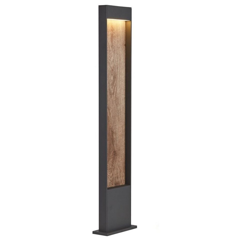 SLV LED Außen-Stehlampe 1002959, Farbe: Schwarz und Braun, Höhe: 1000mm, Leuchtmittel enthalten: Ja, fest verbaut, LED,, Warmweiß SLV LED Außen-Stehlampe 1002959, Farbe: Schwarz und Braun, Höhe: 1000mm, Leuchtmittel enthalten: Ja, fest verbaut, LED,, Warmweiß von SLV