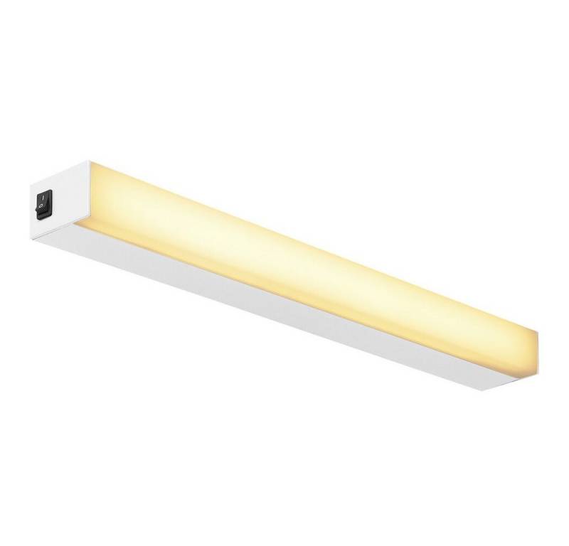 SLV LED Deckenleuchte Sight, Farbe: Weiß, Länge: 582 mm, Leuchtmittel enthalten: Ja, fest verbaut, LED,, Warmweiß von SLV