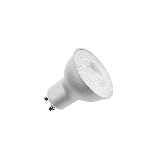 SLV LED Lampe LED Leuchtmittel QPAR51 / Leuchtmittel, Lampe, LED / GU10 2700K 6.0W 460lm grau dimmbar, 1005075 von SLV