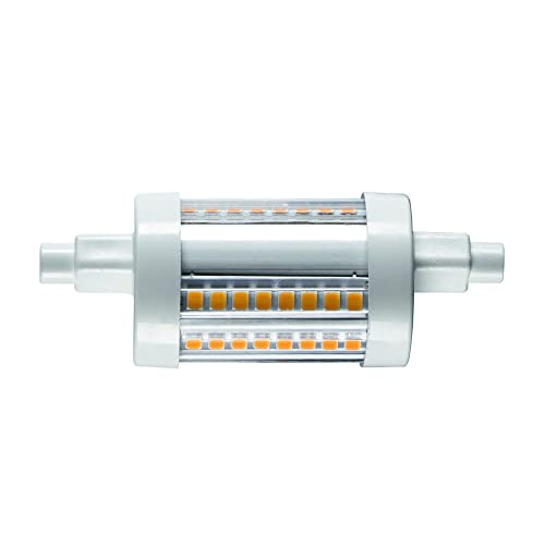 SLV LED Lampe LED QT-DE12 / Leuchtmittel, Lampe, LED / R7s 78mm 3000K 9W 1050lm grau dimmbar von SLV