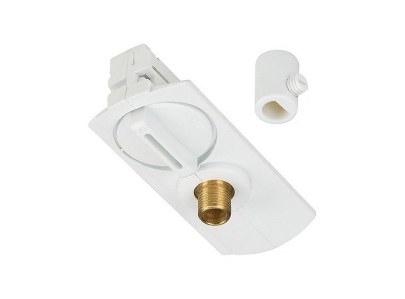 SLV LED-Leuchte SLV Leuchtenanschlussadapter ws 1p 82mm 1~PENDELLE von SLV