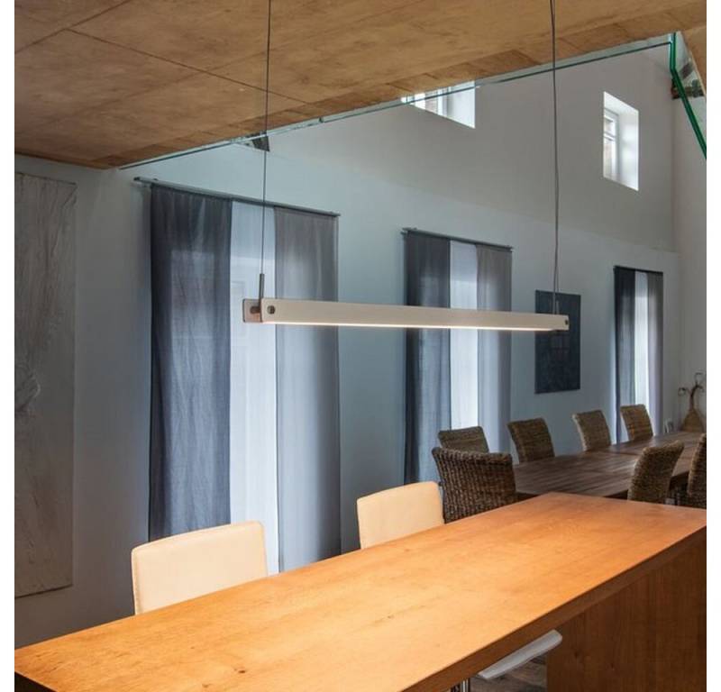 SLV LED Pendelleuchte Noya, Farbe: Weiß, :, Leuchtmittel enthalten: Ja, fest verbaut, LED,, Extra-Warmweiß von SLV