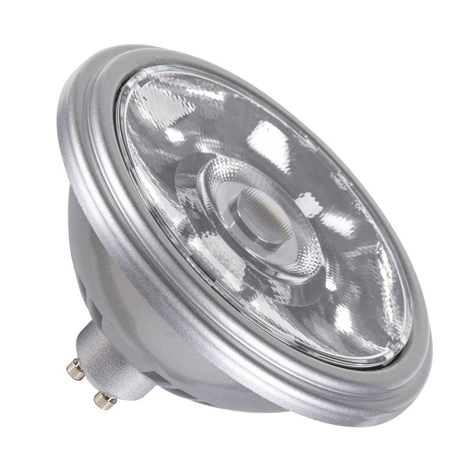 SLV LED-Reflektor QPAR111 GU10 silber 12,5W 3000K 950 Lumen von SLV