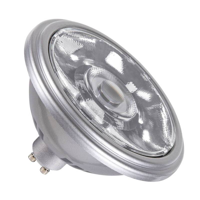 SLV LED-Reflektor QPAR111 GU10 silber 12,5W 4000K 1000 Lumen von SLV