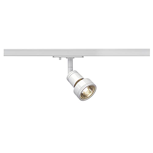 SLV PURI | LED Schienen-Strahler, Dreh- und schwenkbarer 1-Phasen-Strahler, Deckenstrahler, Deckenleuchte, Schienensystem, Innenleuchte| GU10, weiß, inkl. 1Phasen-Adapter - Glühbirne nicht enthalten SLV PURI | LED Schienen-Strahler, Dreh- und schwenkbarer 1-Phasen-Strahler, Deckenstrahler, Deckenleuchte, Schienensystem, Innenleuchte| GU10, weiß, inkl. 1Phasen-Adapter - Glühbirne nicht enthalten von SLV