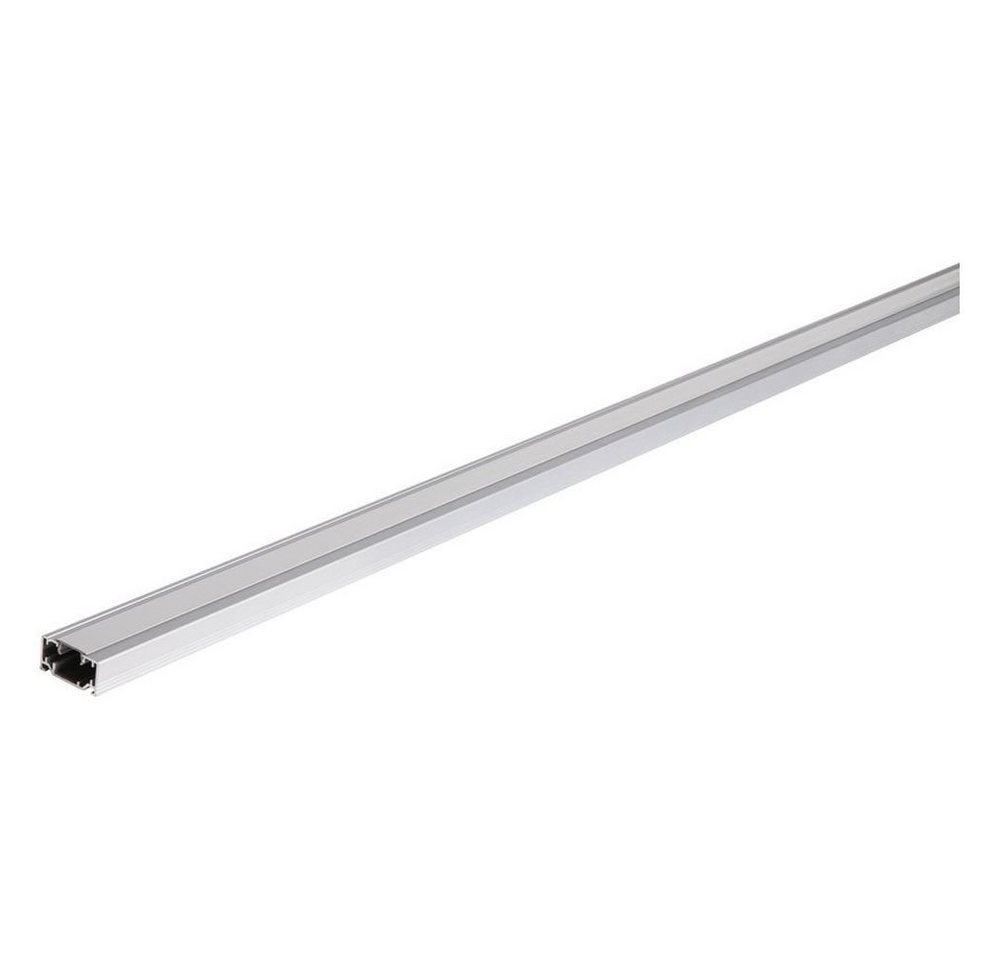 SLV LED-Stripe-Profil 1-Phasen-Schienenabdeckung in Grau 2m, 1-flammig, LED Streifen Profilelemente von SLV