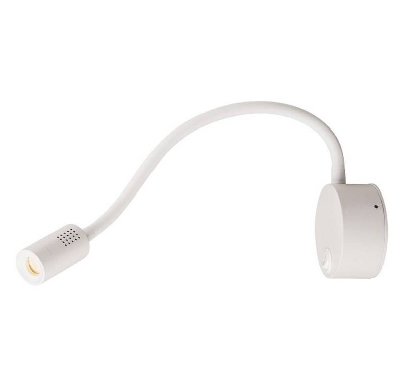 SLV LED Wandleuchte Dio, Farbe: Weiß, :, Leuchtmittel enthalten: Ja, fest verbaut, LED,, Warmweiß von SLV