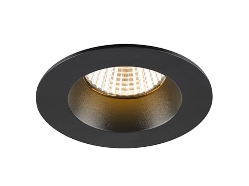 SLV NEW TRIA 68, Deckeneinbauleuchte, 2700K, 38°, IP 20 / IP 65, rund, schwarz SLV NEW TRIA 68, Deckeneinbauleuchte, 2700K, 38°, IP 20 / IP 65, rund, schwarz von SLV