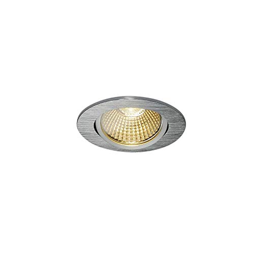 SLV NEW TRIA 68 I CS/LS Downlight aluminium DTW rund, Einbauleuchte, Einbauspot, Deckeneinbauleuchte, Spot, Deckenspot, Einbaustrahler, Deckenstrahler, Wohnzimmer, Badezimmer von SLV