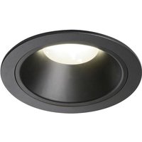 SLV 1004039 NUMINOS XL LED-Einbauleuchte LED fest eingebaut 37W Schwarz von SLV