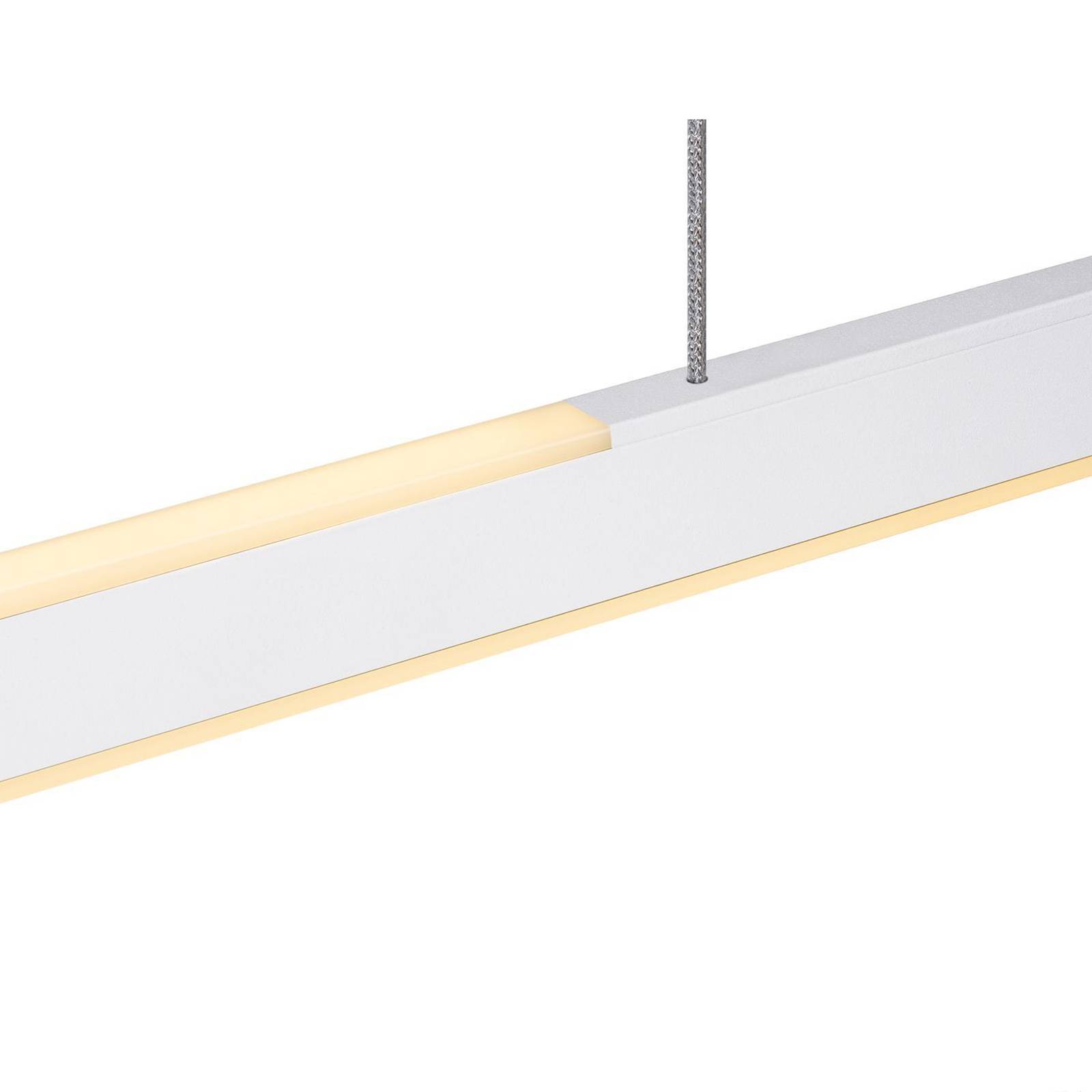 SLV One Linear LED-Hängeleuchte, 140 cm, weiß von SLV