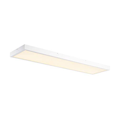 SLV PANEL 1200x300mm LED Indoor Deckenaufbauleuchte,3000K, weiß SLV PANEL 1200x300mm LED Indoor Deckenaufbauleuchte,3000K, weiß von SLV