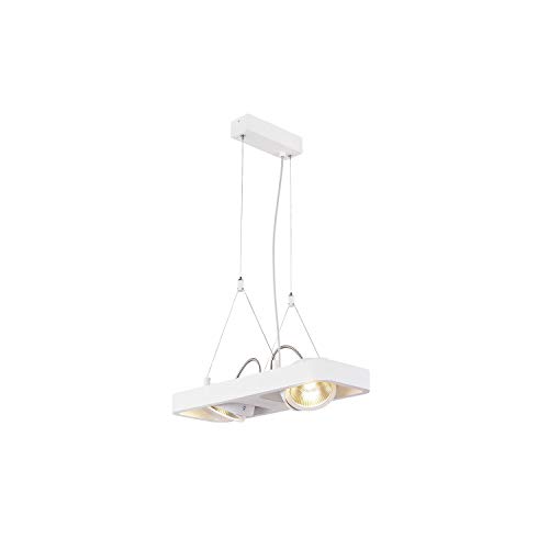 SLV Pendelleuchte LYNAH Double | LED Deckenleuchte, Hängelampe Indoor | 2-flammige Pendelleuchte |Hänge-Leuchte innen im exklusivem Design von SLV