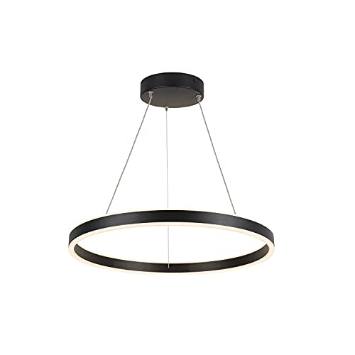 SLV Pendelleuchte ONE 60 PD PHASE UP/DOWN / Wohnzimmer-Lampe, Innen-Beleuchtung, Hänge-Leuchte Esszimmer, LED, Decken-Leuchte / CCT switch 2700/3000K 24W 830lm schwarz dimmbar, 1004759 SLV Pendelleuchte ONE 60 PD PHASE UP/DOWN / Wohnzimmer-Lampe, Innen-Beleuchtung, Hänge-Leuchte Esszimmer, LED, Decken-Leuchte / CCT switch 2700/3000K 24W 830lm schwarz dimmbar, 1004759 von SLV
