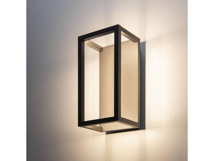 SLV LED Aussenwandleuchte Quadrulo, schwarz, Aluminium, Modern, LED Wandleuchte außen von SLV