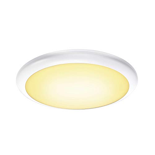 SLV RUBA 20 CW, LED Outdoor Wand- und Deckenaufbauleuchte, weiß, IP65, 3000/4000K von SLV