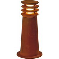 SLV RUSTY® 40, Outdoor Standleuchte, LED, 3000K, rund, stahl gerostet, Ø/H 19/40 cm von SLV