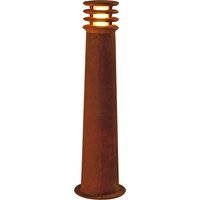 SLV RUSTY® 70, Outdoor Standleuchte, TC-DSE, IP55, rund, stahl gerostet, Ø/H 19/70 cm, max. 11W von SLV