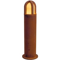 SLV RUSTY® CONE 70, Outdoor Standleuchte, TC-DSE, IP54, rund, stahl gerostet, Ø/H 15/70 cm, max. 11W von SLV