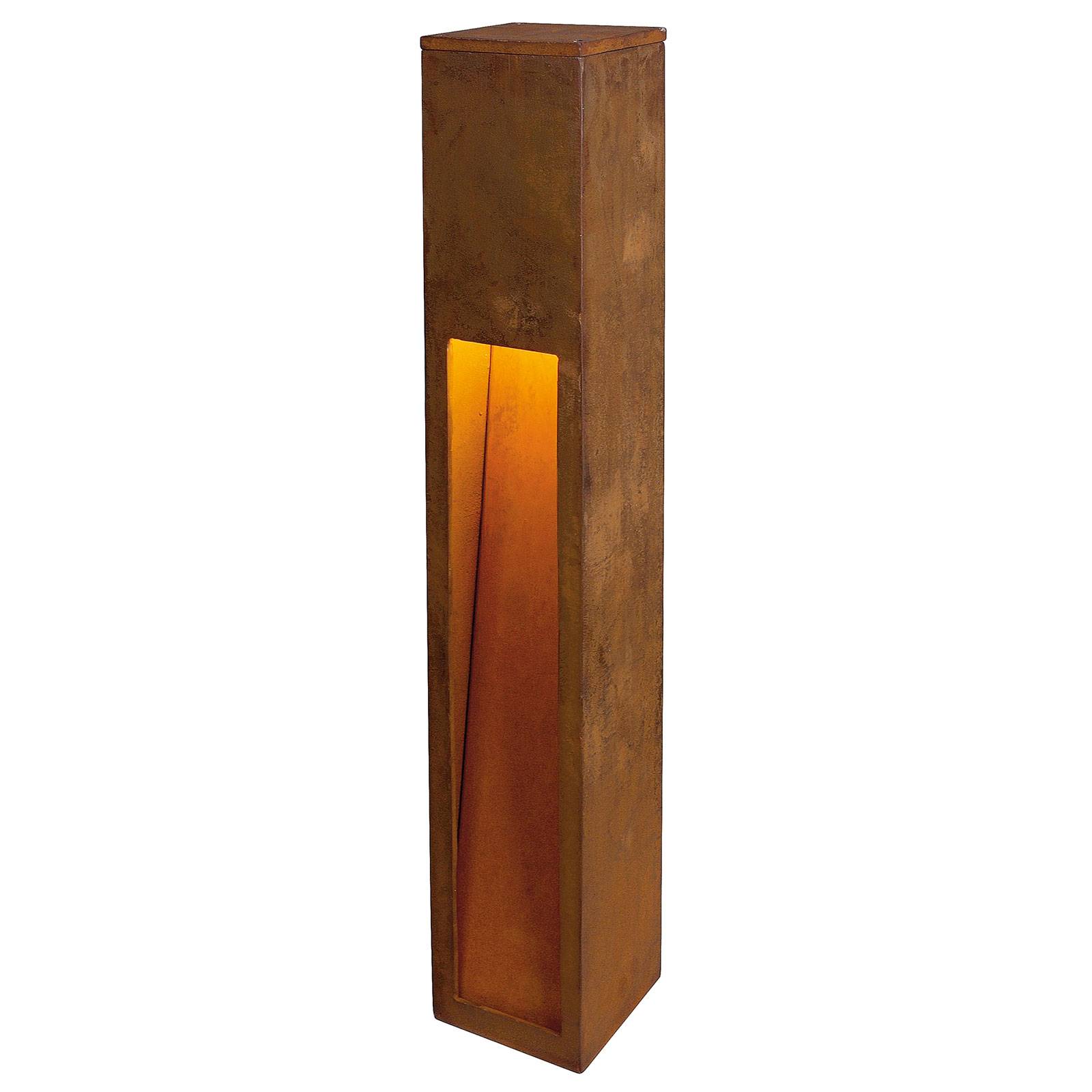 SLV Rusty Slot 80 LED-Wegeleuchte, Höhe 80 cm von SLV