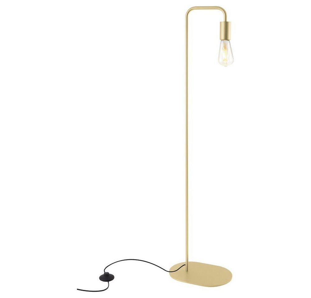 SLV Stehlampe Stehleuchte Fitu in Gold E27, keine Angabe, Leuchtmittel enthalten: Nein, warmweiss, Stehlampe, Standlampe von SLV