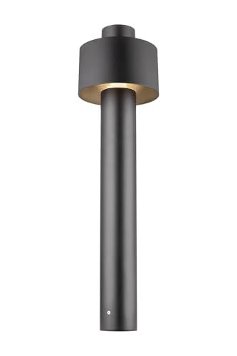SLV Stehleuchte 1008193 / Außen-Beleuchtung für Wege, Wände, Eingänge, LED Outdoor Garten-Lampe / E27 IP65 13W schwarz von SLV