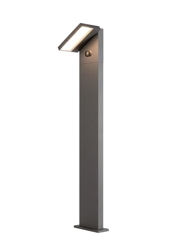 SLV Stehleuchte 1008544 / LED Außen-Beleuchtung für Wege, Wände, Eingänge, Outdoor Garten-Lampe / IP65 2200/2700K 6.8W 600 / 650lm anthrazit SLV Stehleuchte 1008544 / LED Außen-Beleuchtung für Wege, Wände, Eingänge, Outdoor Garten-Lampe / IP65 2200/2700K 6.8W 600 / 650lm anthrazit von SLV