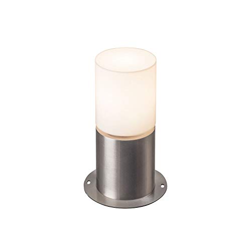 SLV Stehleuchte ROX ACRYL 30 Pole / Außen-Beleuchtung für Wege, Wände, Eingänge, LED Outdoor Garten-Lampe / E27 IP44 20.0W edelstahl, 1001488, silber, 30cm SLV Stehleuchte ROX ACRYL 30 Pole / Außen-Beleuchtung für Wege, Wände, Eingänge, LED Outdoor Garten-Lampe / E27 IP44 20.0W edelstahl, 1001488, silber, 30cm von SLV
