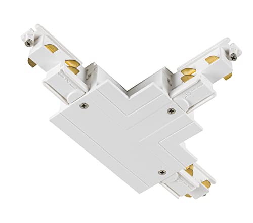 SLV T-Verbinder für S-TRACK 3-Phasen-System/Erde innen rechts, weiß, dimmbar von SLV