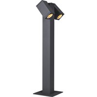 SLV THEO PATHLIGHT, double, QPAR51 Outdoor Stehleuchte, anthrazit von SLV