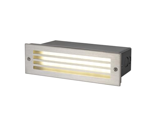 SLV Wandeinbauleuchte 1008481 / Beleuchtung für Wände, Wege, Eingänge, LED Spot außen, Einbau-Leuchte Outdoor, Gartenlampe / IP65 3000K 5W 150lm edelstahl SLV Wandeinbauleuchte 1008481 / Beleuchtung für Wände, Wege, Eingänge, LED Spot außen, Einbau-Leuchte Outdoor, Gartenlampe / IP65 3000K 5W 150lm edelstahl von SLV