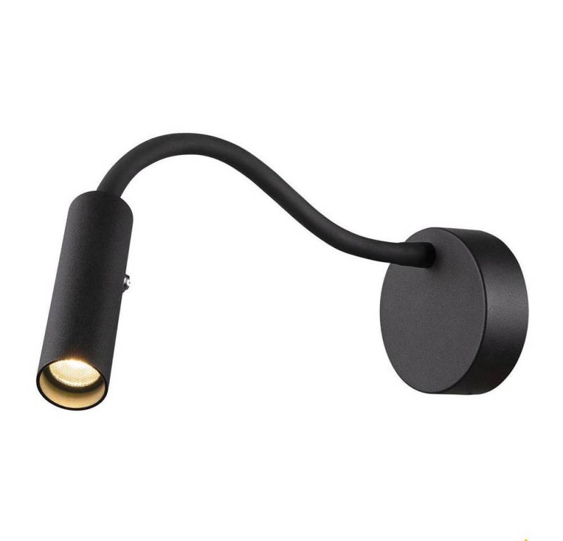 SLV Wandleuchte LED Wandleuchte Karpo Goose in Schwarz 5,8W 420lm, LED SLV Wandleuchte LED Wandleuchte Karpo Goose in Schwarz 5,8W 420lm, LED von SLV