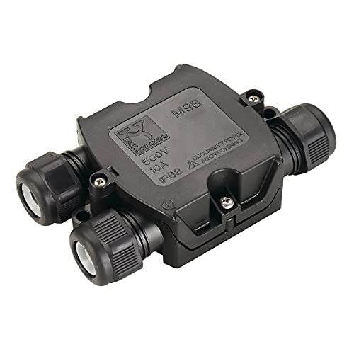 SLV elektrische Komponente IP 68 T-VERBINDERBOX / IP68 schwarz, 228726 von SLV