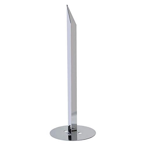 SLV mechanische Komponente ERDSPIESS für ROX ACRYL POLE SQUARE POLE und GLOO PURE / Erdspieß für Außenlampe, Beleuchtung von Garten, Terrasse, Pflanzen, Wegen, Aussen-Leuchte, Außen-Strahler / grau von SLV