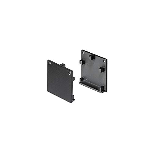 SLV mechanische Komponente GLENOS Endkappen Profi-Profil 3030 / schwarz von SLV