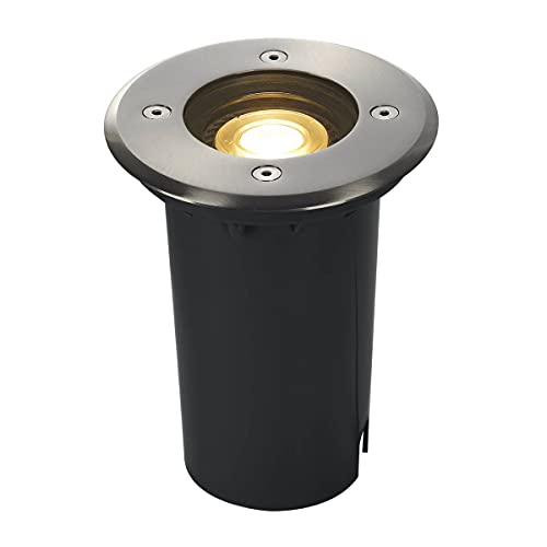 SLV SOLASTO 120, Outdoor Bodeneinbauleuchte, Edelstahl von SLV