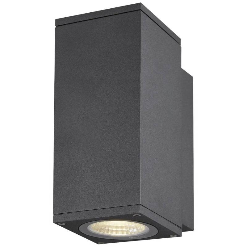 Slv Enola Square S 1003416 Led Außenwandleuchte Led Fest Eingebaut 6 W Anthrazit B-Ware von SLV