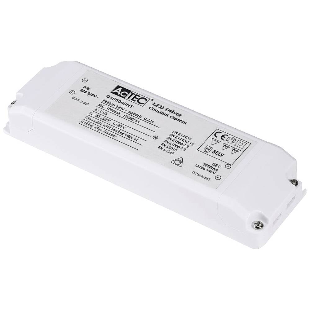 Slv Led Treiber Netzteil Stromversorgung 40 W 1050m A Triac Weiß Leuchtenzubehör B-Ware Slv Led Treiber Netzteil Stromversorgung 40 W 1050m A Triac Weiß Leuchtenzubehör B-Ware von SLV