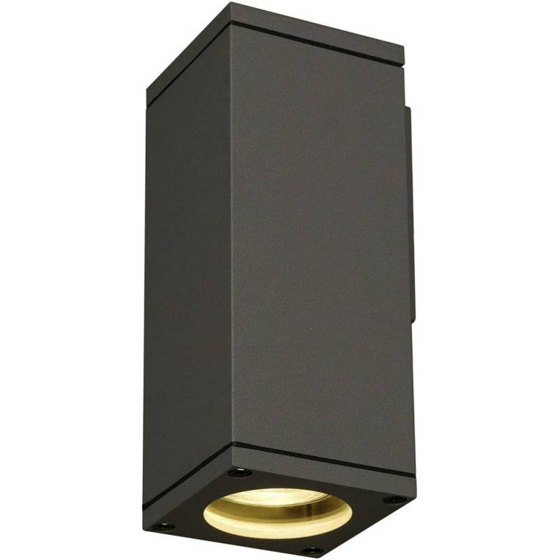 Slv Theo Wall 229525 Außenwandleuchte Led Gu10 35 W Anthrazit Wandlampe Lampe B-Ware von SLV