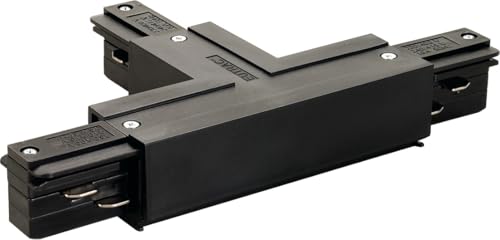 EUTRAC T-Verbinder für 3-Phasen HV-Schiene, Erde links T-Verbinder 1, schwarz von SLV