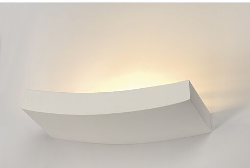 Wandleuchte, GL 102 CURVE, weißer Gips, R7s 78mm, max. 100W Wandleuchte, GL 102 CURVE, weißer Gips, R7s 78mm, max. 100W von SLV