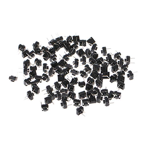 100 PCs 6x6x5mm 2 Pin Mikro Momentan Druckknopf Taktilschalter von SLXLYH