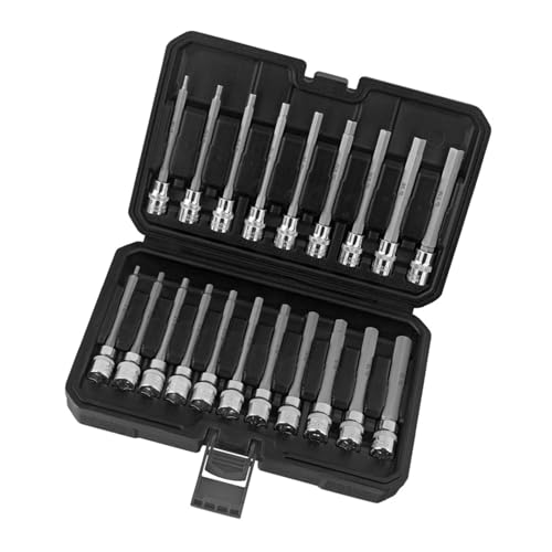 20pc 3/8 "Drive Allen Sockets Collection Metrik 3 12mm Britisch 1/8 7/16" Ideal Für Mechanik Und Handwerksaufgaben Praktische Extra Sechskantbithöhle von SLXLYH