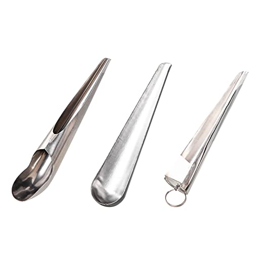 3-teiliges Edelstahl-Futterlöffel-Set für Vogelkäfige, Papageien, Futterspender, Schaufel, Vogelfutterspender, Löffel 3-teiliges Edelstahl-Futterlöffel-Set für Vogelkäfige, Papageien, Futterspender, Schaufel, Vogelfutterspender, Löffel von SLXLYH