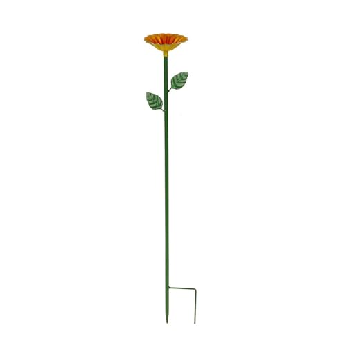 Bienen und Schmetterlinge Badeschale Metall Futterbecher Garten Bewässerungsstation Blumenform Design für Hof, Imkerei, Hofdekoration von SLXLYH