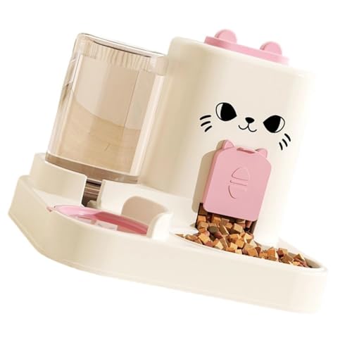 SLXLYH Dog Feeding Station Leckdosen Wasserbrunnen Abnehmbar von SLXLYH