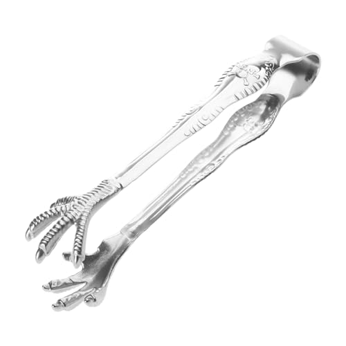 Edelstahl Eiszange Küchenstange Kleine Servierzangen Hühnerkrallen Form Zuckerzange Für Cocktail Whisky Tees Edelstahl Eiszange Küchenstange Kleine Servierzangen Hühnerkrallen Form Zuckerzange Für Cocktail Whisky Tees von SLXLYH