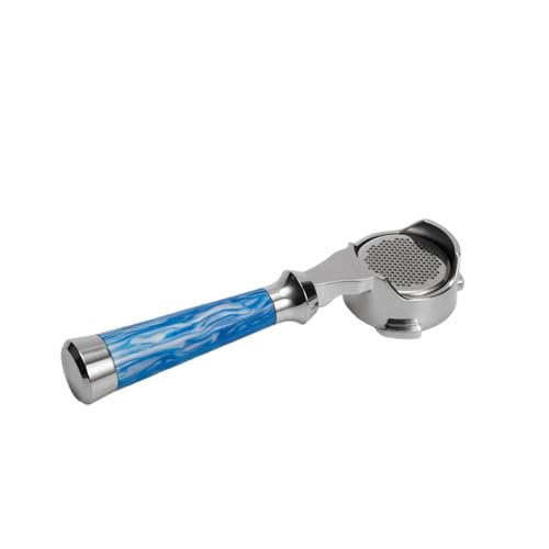 Edelstahl Espresso Portafilter Mit Holzgriff Bodenloser Kaffeemaschine Filterkorb Café Shop Ausrüstung von SLXLYH