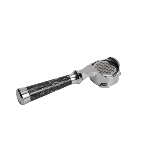 Edelstahl Espresso Portafilter Mit Holzgriff Bodenloser Kaffeemaschine Filterkorb Café Shop Ausrüstung von SLXLYH